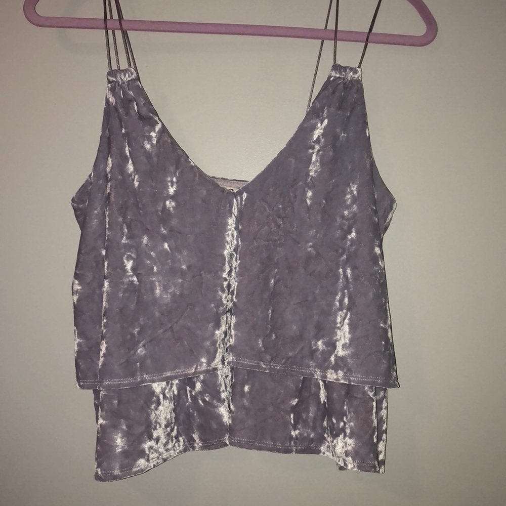 Velvet top